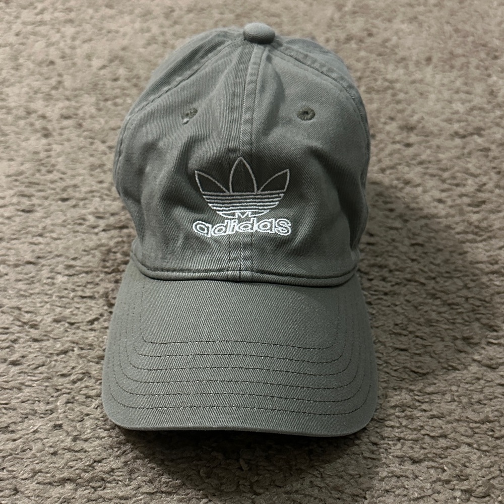 Adidas Olive Green Women’s Cap with Logo